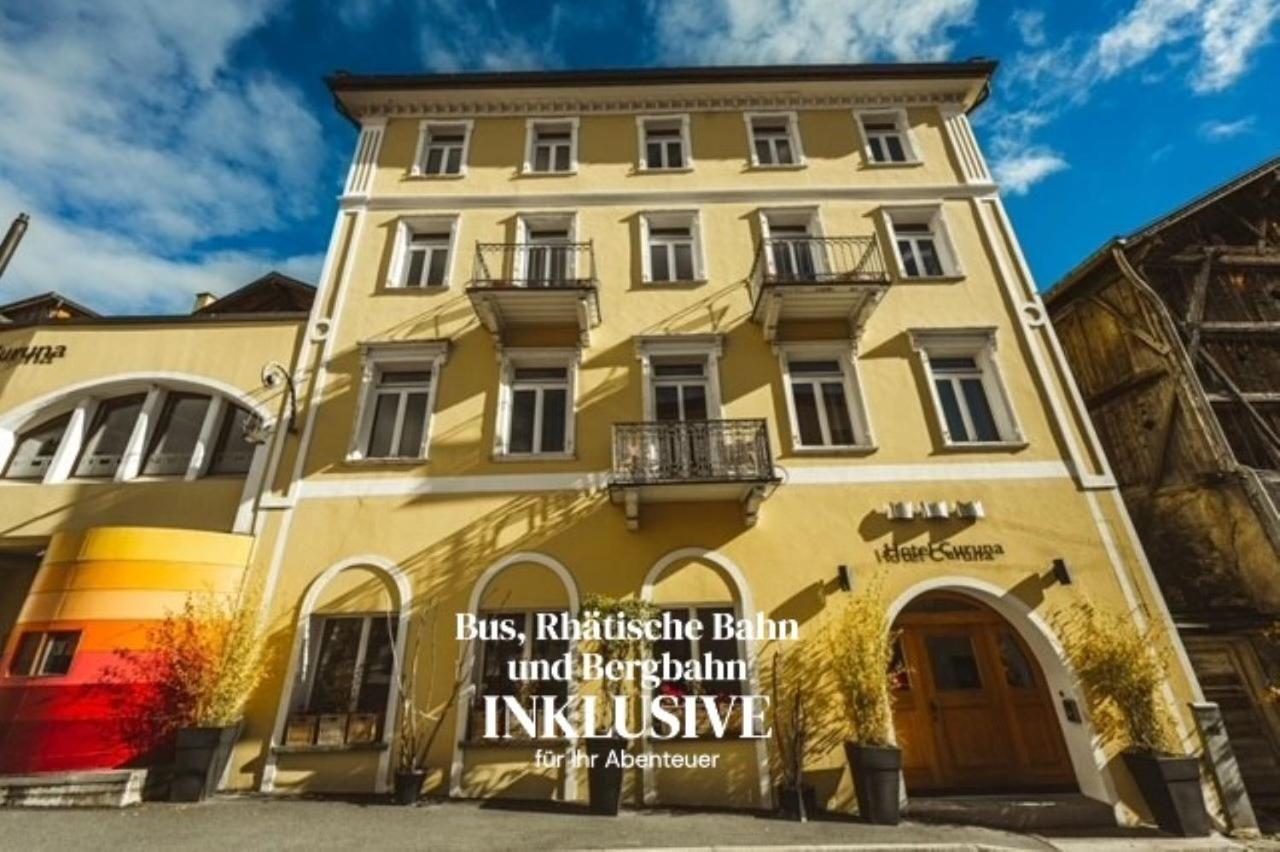 Curuna Hotel-Garni B&B Scuol Esterno foto